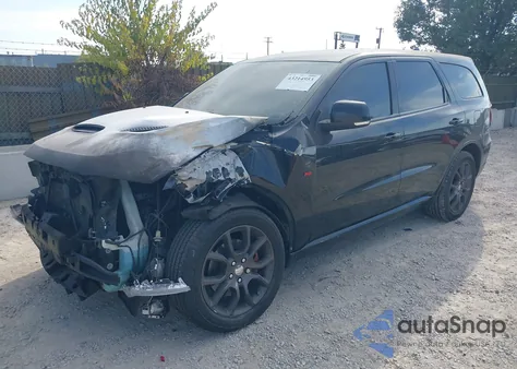 2017 Dodge Durango R/T Awd z USA, uszkodzony, nr VIN 1C4SDJCT3HC636673